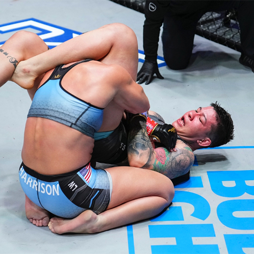 Larrisa Pacheco def. Kayla Harrison